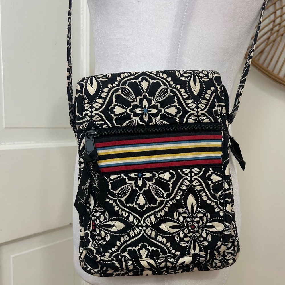 Vera Bradley Barcelona Mini Hipster Floral Crossbody Bag Lightweight Travel